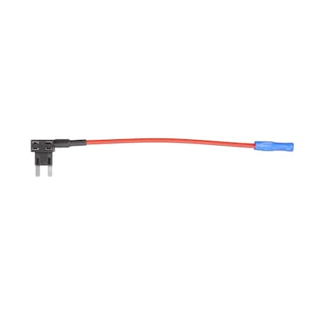 Disco Mini/ATM Fuse Block Adapter 5" Red Lead 16 AWG Wire 17513PK