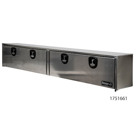 Buyers Products 16x13x96 Inch Smooth Aluminum Topsider Truck Box 1751661