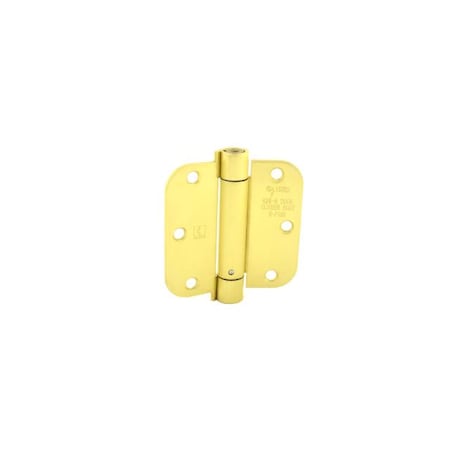 Hager Satin Brass Hinge 17523124 031079