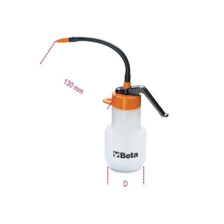 Beta Metal Pressure Oil Can, 150cc 017540015