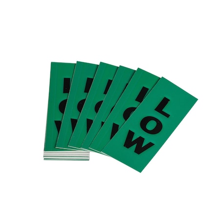 Brady Pipe Marker Label Kit, PK50, 176246 176246