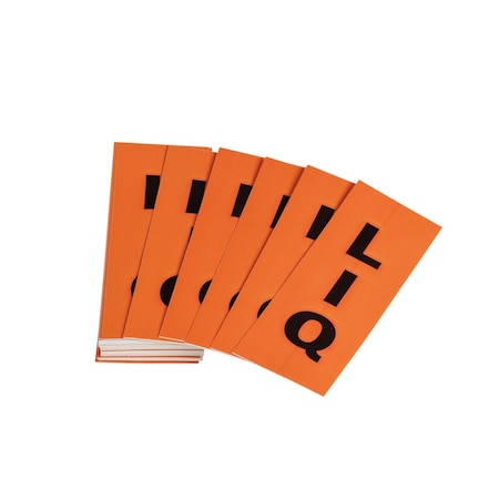 Brady Pipe Marker Label Kit, PK50, 176248 176248