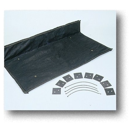 Mutual Industries Electrical Box Cover, Polypropylene, Inlet Cover 17682