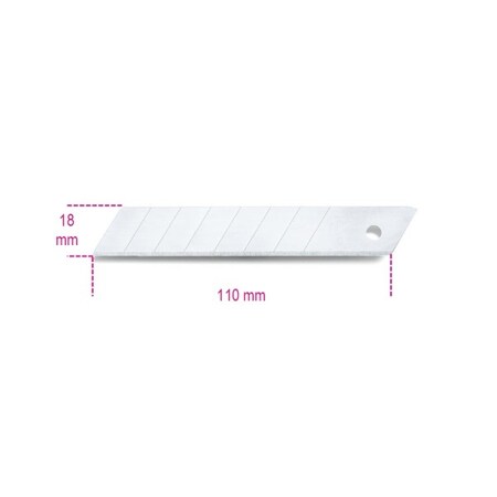 Beta Snap Off Blades Set, 10 pcs. 017710010