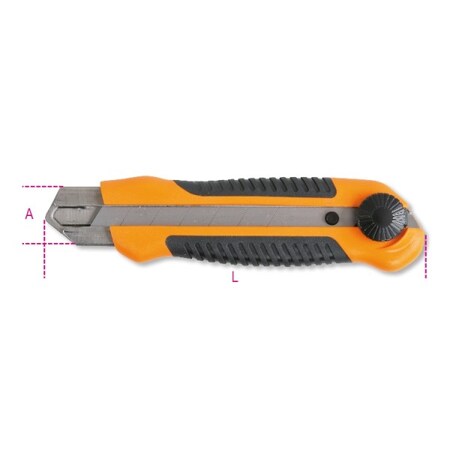 Beta Utility Knife, 25mm, 1 Blade 017730000