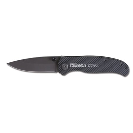 Beta Foldaway Knife, Soft-Carbon 017780089