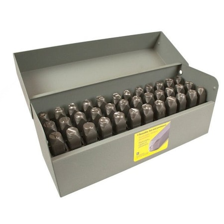 C.H. Hanson Letter/Number Stamp Set, Dot Design, 1/8" 26685