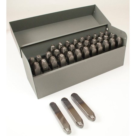 C.H. Hanson Letter/Number Stamp Set, Rnd Face, 1/16" 26183