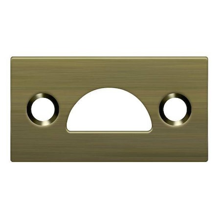 Deltana Mortise Strike, Solid Brass Antique Brass 178MSTU5