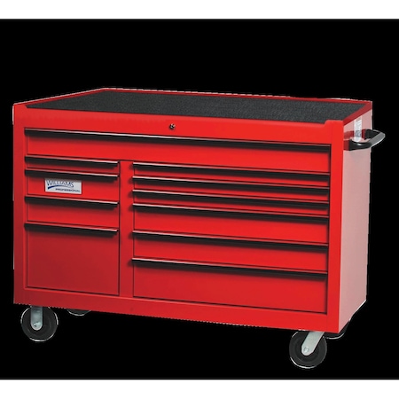 Williams Rolling Tool Cabinet, 11 Drawer, Blue, Steel, 55 in W x 24 in D x 39 in H W55RC11BL