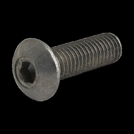 80/20 M5-0.80 Socket Head Cap Screw, Button, Plain Stainless Steel, 16 mm Length 17-5316