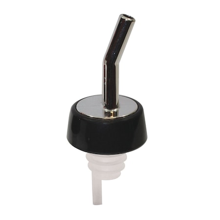 Tablecraft Whiskey Pourer, Chrm Pltd, Blk Cllr, PK12 1810