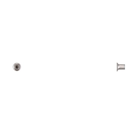 Disco Tubular Rivet, 3.35 mm Dia., 5 mm L, Steel Body, 200 PK 18123PK