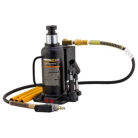 Omega Lift Bottle Jack, Air Actuated, 12 tons 18124C