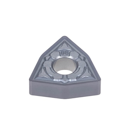 Tungaloy Turning Indexable Insert, WNMG08040, PK10 6741701