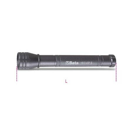 Beta LED High-Brightness Flashlight, AA 018340310