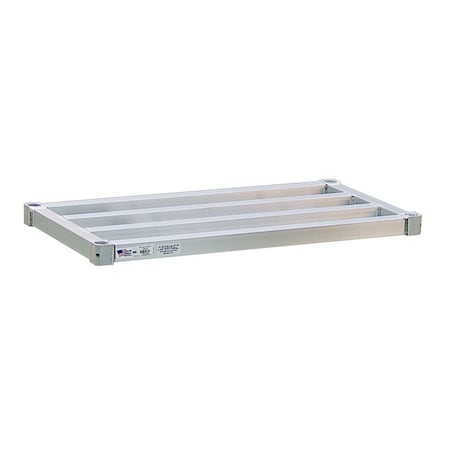 New Age Industrial Shelf, Adjust, HD, 72"x18", Welded Aluminum 1872HD