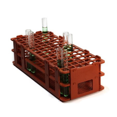 Sp Bel-Art No Wire Red PP Test Tube Racks, Places: F18746-0000