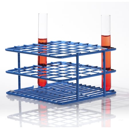 Sp Bel-Art Poxygrid Half-Size Test Tube Rack, Blue F18788-1301