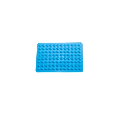 Simport Scientific Simport Amplate Mat, 96-Well, Blue, PK 5 T329-10