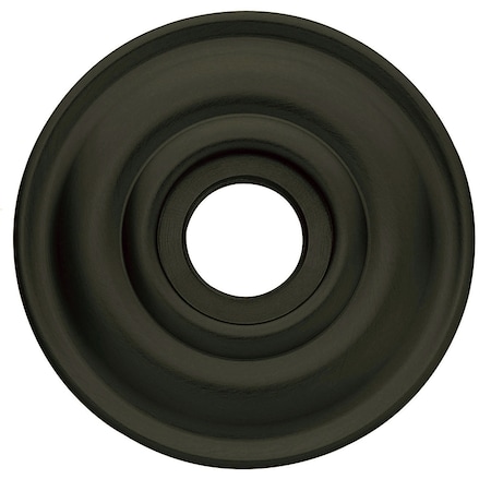 Baldwin Passage Pair Rosettes Satin Black 5048.190