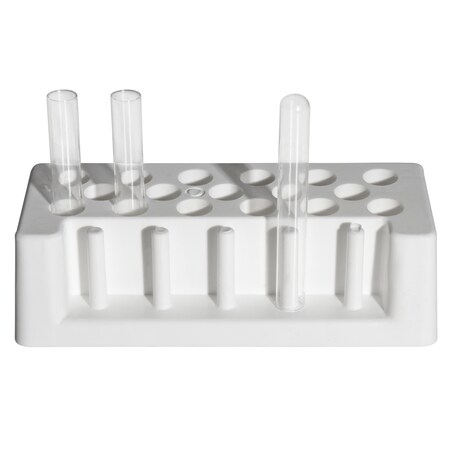 Bel-Art PE Test Tube Rack, 17 x 14mm diameter h H18924-0000
