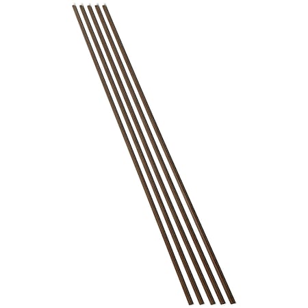 Palisade Vinyl Inside Corner Trim 94"L  in Oak Mocha, PK5 18982PK