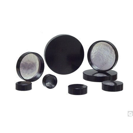 Qorpak Black Ribbed Phenolic Cap, Pulp/Aluminum Foil Liner, Packed 280520