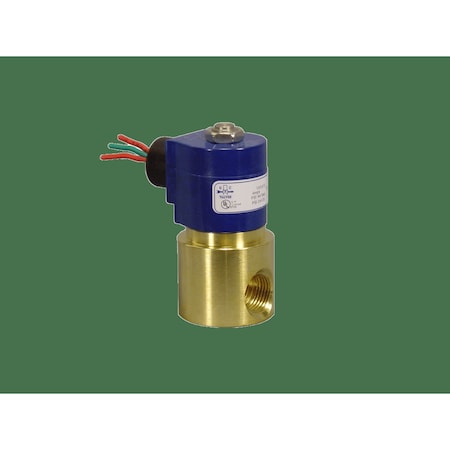 Gc Valves Valve 1/4"N/C 120V 0/300N. Brass Vlv. S401GF02V9BF5