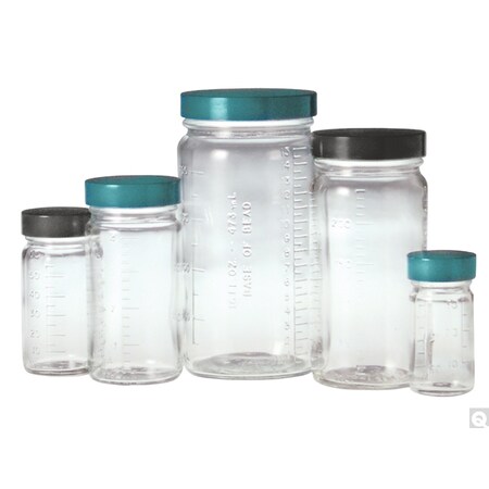 Qorpak Qorpak, 8 oz., Clear Graduat, PK96 GLC-01538