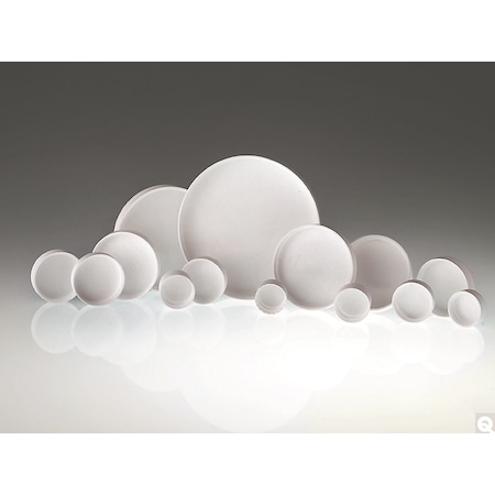 Qorpak Qorpak 70-400 White Ribbed PP Unl, PK 144 258527