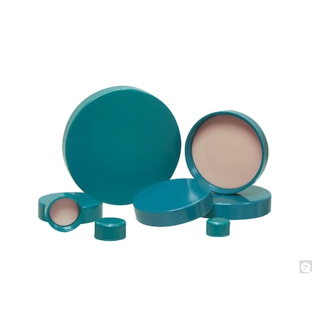 Qorpak Green Thermoset Cap w/F217 & PTFE Liner, Packed in bags of 100,  272627