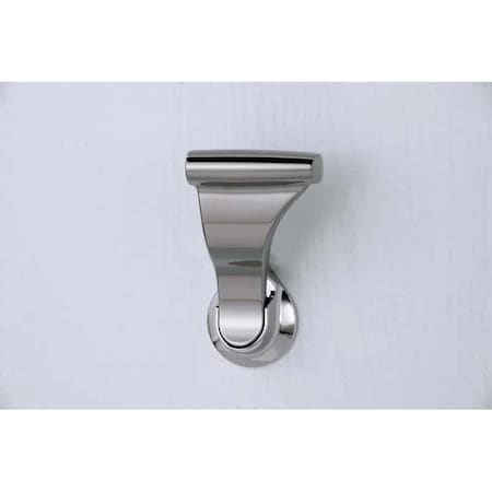 Soss Stationery Closet Handle, Bright Nickel F LCLEX-14