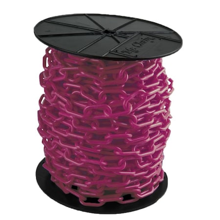 Mr. Chain Magenta Plastic Chain 2"(#8, 51 mm)x125 50118