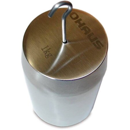 Ohaus Weight, 1 Kg, Astm Class 6, Cylindrical 80850137