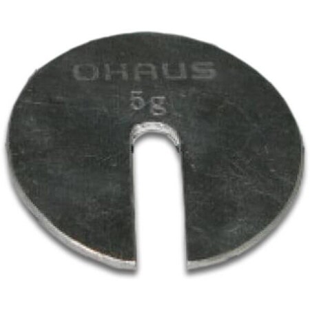 Ohaus Weight, 5 G, Astm Class 6, Cylindrical, 80850142