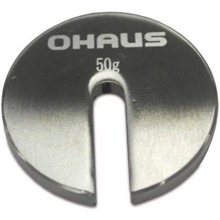 Ohaus Weight, 50 G, Astm Class 6, Cylindrical,  80850145