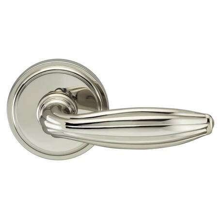 Omnia Rose Priv 2-3/8" BS T 1-3/8" Doors Bright Nickel 192 Lever 2-5/8" 192/00.PR14