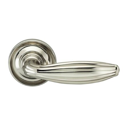 Omnia Rose Single Dummy Bright Nickel 192 Lever with 2-3/16" 192/55.SD14