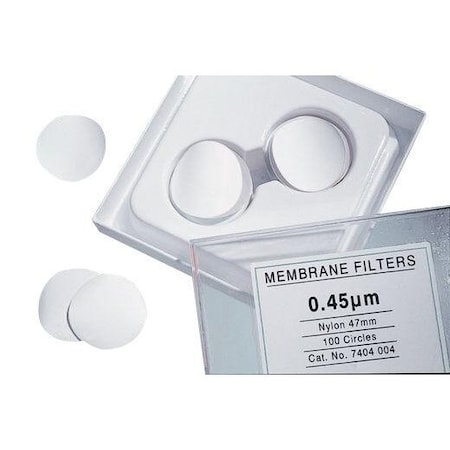 Whatman Nylon Membranes, Circles, Plain W, PK 100 7404-002
