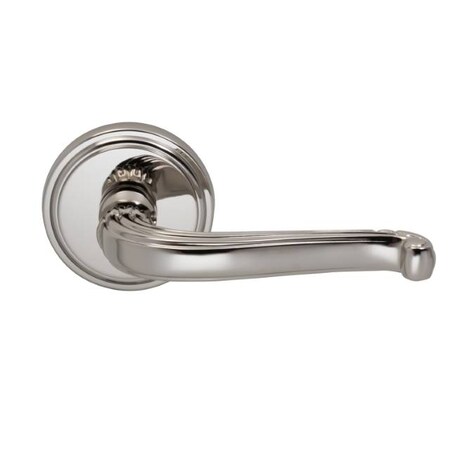 Omnia Rose Priv 2-3/8" BS T 1-3/8" Doors Bright Nickel 193 Lever 2-5/8" 193/00.PR14