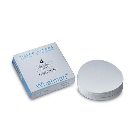 Whatman Qualitative Filter Papers, Circle, PK 400 1004-027