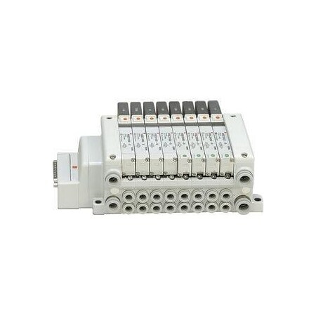 Smc Eight Station Manifold for VQC Valve VV5QC21-08LN7FD2