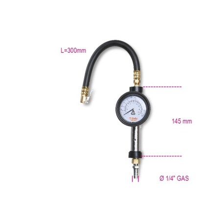 Beta Tire Inflator, 10-160 psi 019490008
