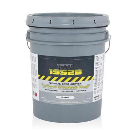 Newstripe Traffic Striping Paint, 1 gal., Yellow, Acrylic -Based 10000751