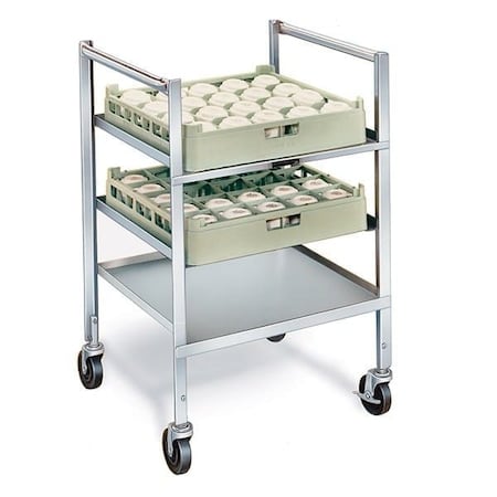Lakeside Stainless Steel Mobile Glass and Cup Rack - Holds 5 Racks 197