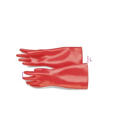 Beta Insulating Gloves In Latex, Grade 10 019950013