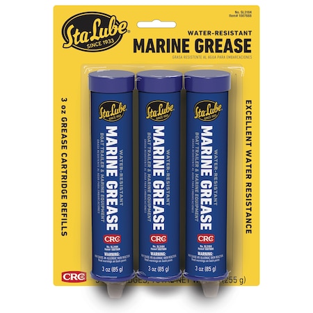 Sta-Lube Bearing Grease, 3 Oz SL3184
