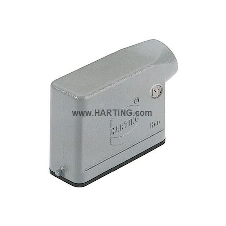Harting M20 Rectangular Connector Hood, 61.2 mm H 19200161540