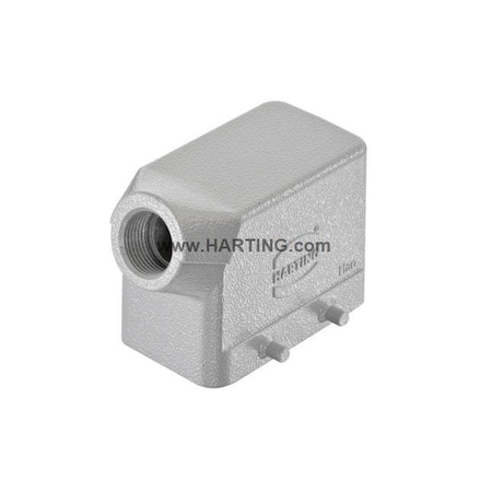 Harting M20 Rectangular Connector Hood, 57 mm H 19300101520